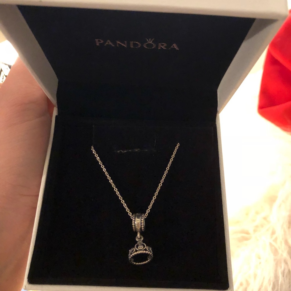 Pandora my princess charm necklace 👑💕